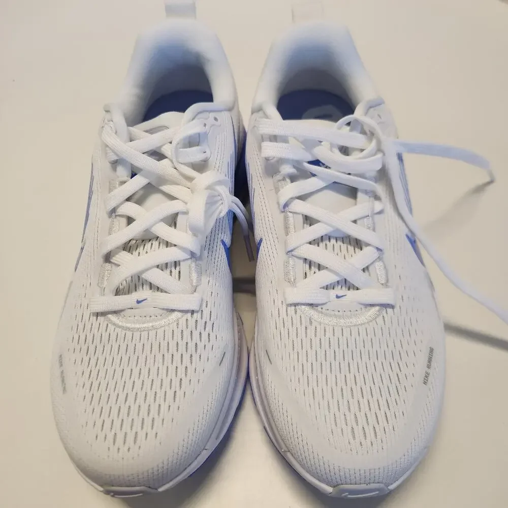 Nike Women's Vomero 18 White/Royal Pulse/Football Grey 8 Medium - Picture 4 of 11